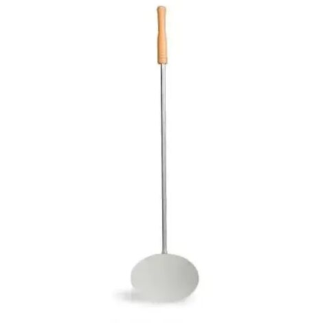 Clementi Forni Pelle ronde en acier inoxydable de 110 cm
