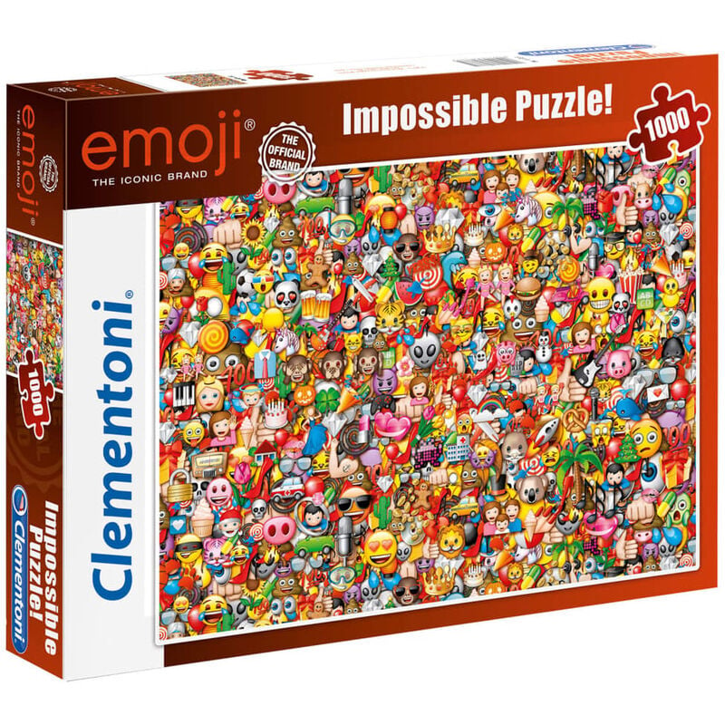 

Puzle Emoji Impossible 1000 piezas - Clementoni