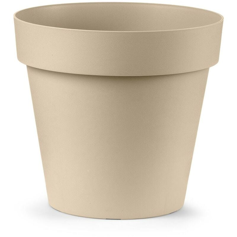 Cleo Lovin'Green Vase 60% Plastique Recyclé Taupe - 20 cm - Taupe