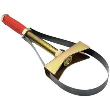 CléPourFiltre,clé à courroie pour enlever, outildefiltreàhuile, clédefiltràhuile, clédefiltreàhuile, clédefiltre huile avec bande en métal, clé de filtre -
