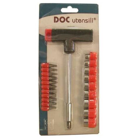 Clés à douille - Embouts 1/4 pz.22 Doc 06021
