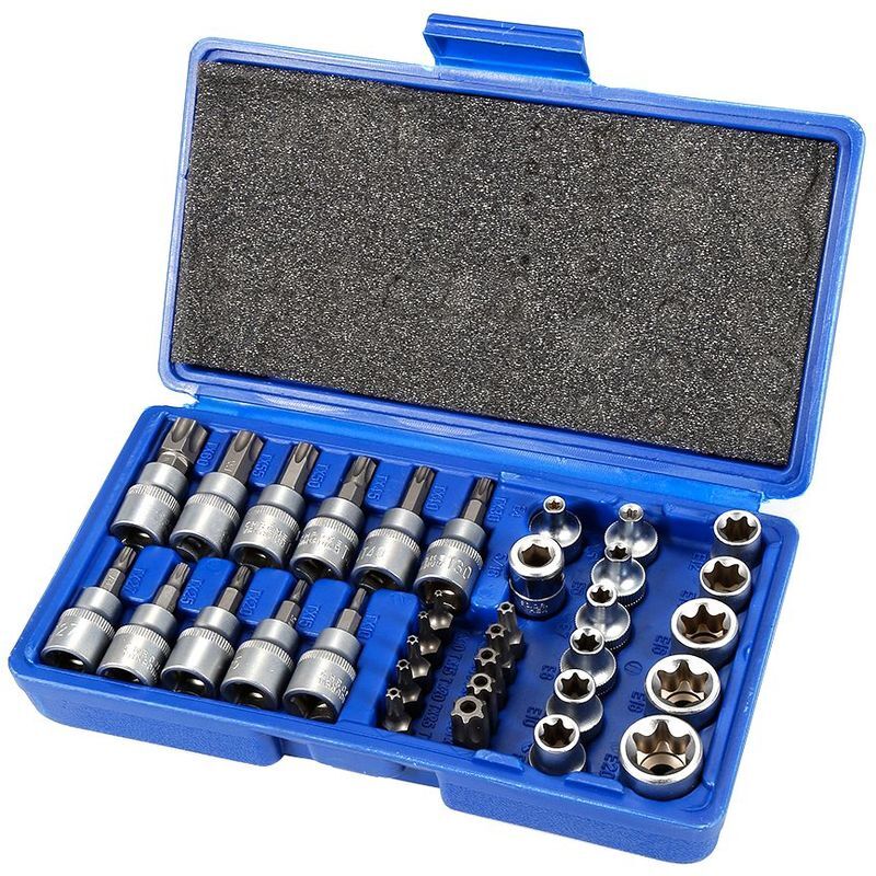 Start - Clés à Douille Torx Clés à Douille 34 Pcs Embout