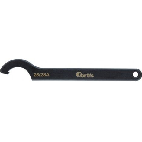 Fortis Clé à Ergot DIN 1810 A 80-90 Mm Avec Nez - Outil Professionnel
