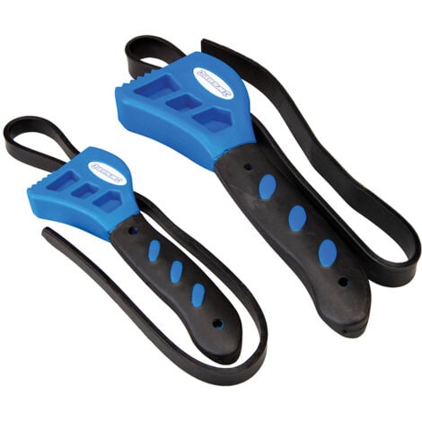 2 CLÉS À SANGLE CAOUTCHOUC 500 ET 600 MM SILVERLINE 598531