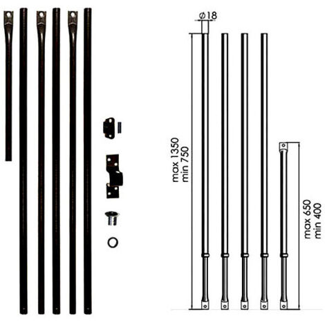 Clés à serrure quintuple Pz 5 100Q Moia
