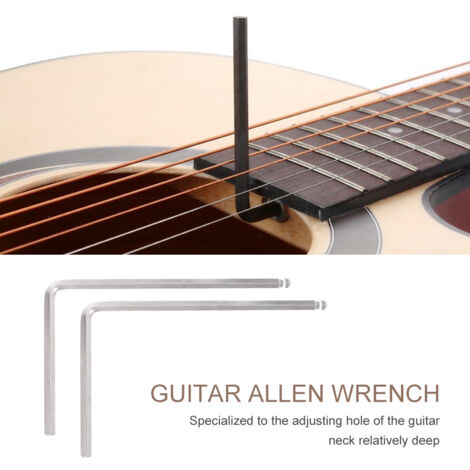 Clés Allen 4mm et 5mm pour réglage manche guitare acoustique, lot de 2 clés truss rod Martin
