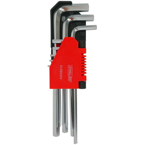 CLÉS ALLEN AWTOOLS BLACK LINE / 1,5-10 mm / 9 pièces.
