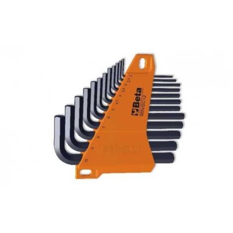 Clés Allen Brunite 2,0/10 pcs.12 96N/Sc12 Beta