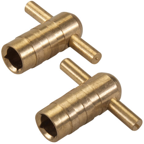 Clés de vidange pour radiateur - 2 pcs
