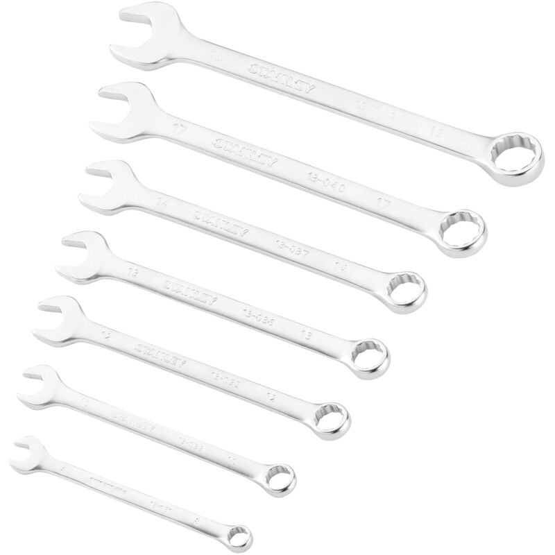 Stanley - Jeu de clés mixtes 7 pièces en Métal ( Prix pour Jeu de 1 )