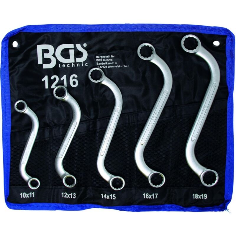 Bgs Technic - Cles polygonales coudees forme s