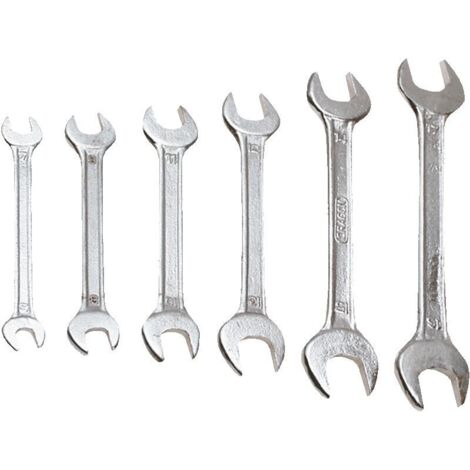 Clés top-tools 35d255 double embout tailles 6mm à 17mm
