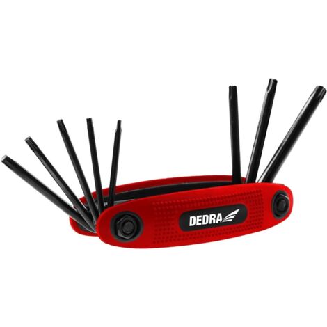 Clés torx dedra torx wrench set compact ergonomique
