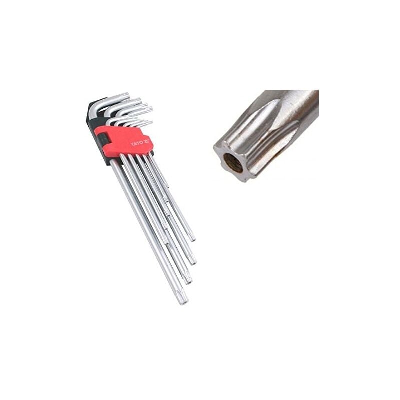 Yt - 0512 clés torx set à 9 pièces Yato