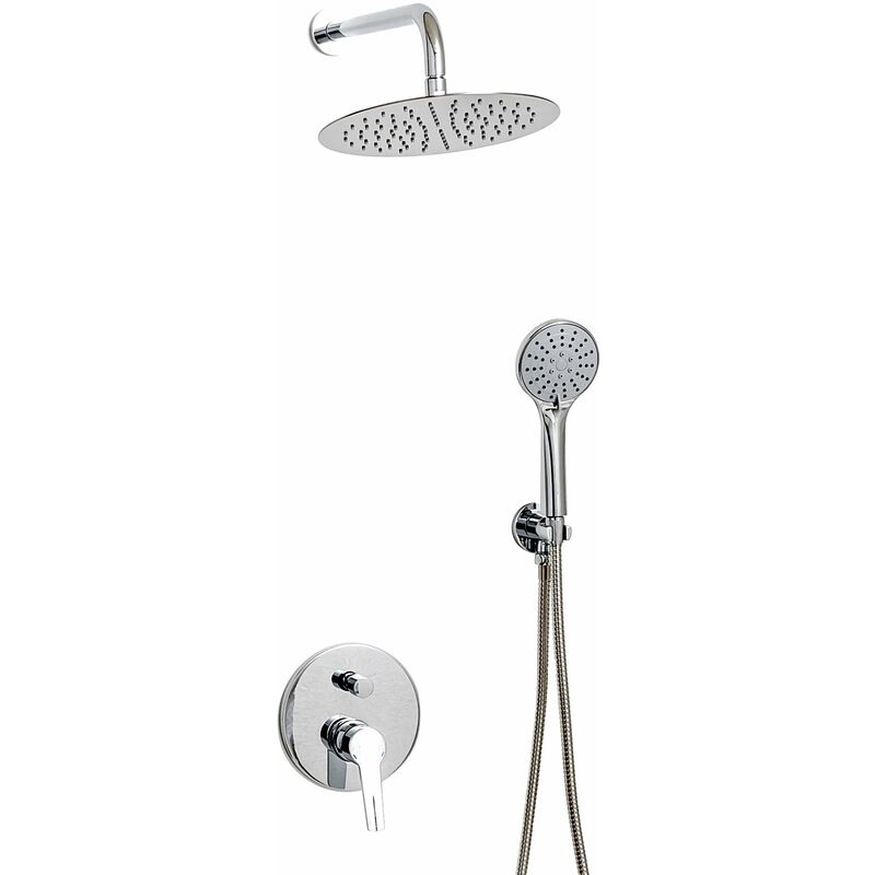 

CLEVER 60695 BOX Conjunto Grifo Monomando Ducha Empotrado 2 Vias Box