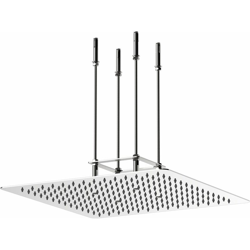 

61468 HIDRO Rociador Empotrado Ducha Inox 500X500 - Clever