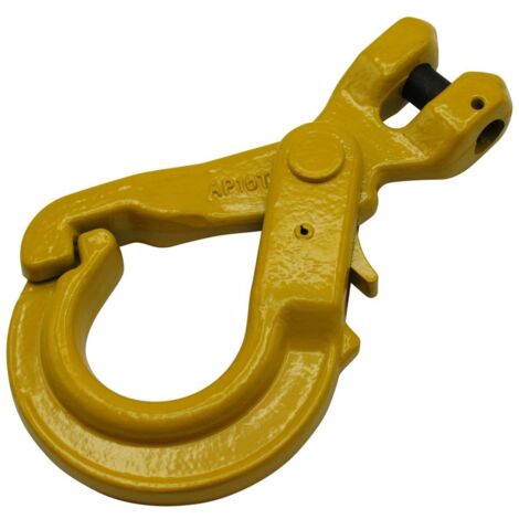 Clevis Self Locking Hook Lifting 20MM Grade 8 with Grip Latch (G8 12.5 Ton Chain Sling Lift)