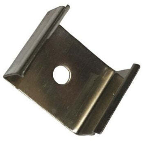 Clic Sujeción de Metal para Perfil de Aluminio Superficie
