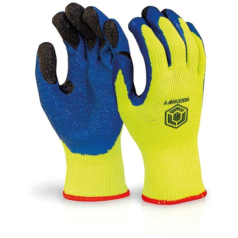 Beeswift Latex Thermo-Star Fully Dipped Gloves Saturn Yellow 11 - BF3SY11