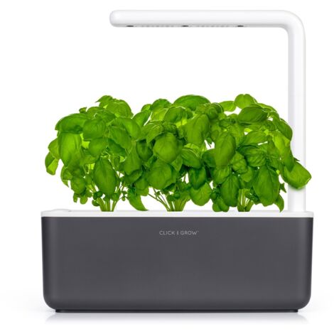 Click-and-grow Smart Garden 3 dunkelgrau elegantes Design