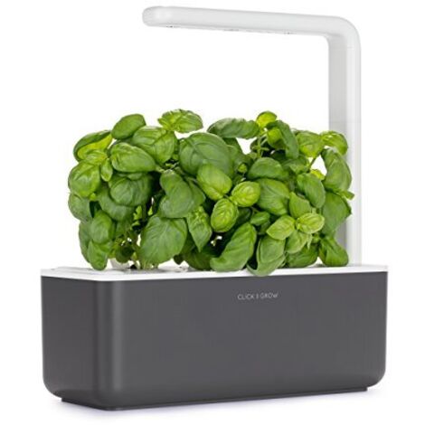 Click-and-grow Smart Garden 3 grigio scuro design elegante