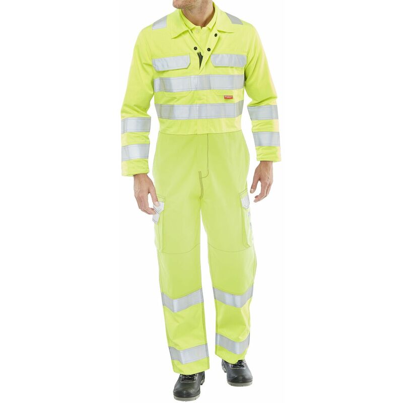 Click Arc Clothing - HIVIS YELLOW COVERALL 40