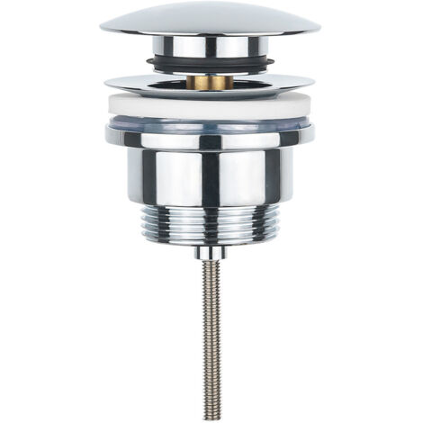 CLICK-CLACK REA GOLD Universal-Waschbeckenablauf – Chrom