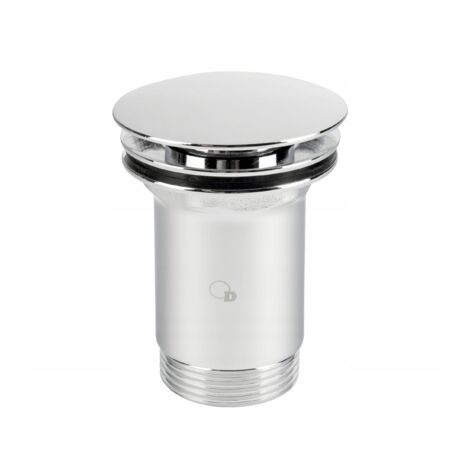 CLICK-CLACK RUNDE KAPPE GROSS CHROM 11/4