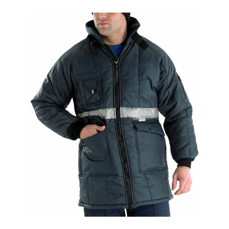 Coldstar freezer jacket medium - Navy Blue - Navy Blue - Click