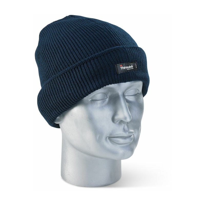 Beeswift Watch Beanie Thinsulate Hat Navy Blue