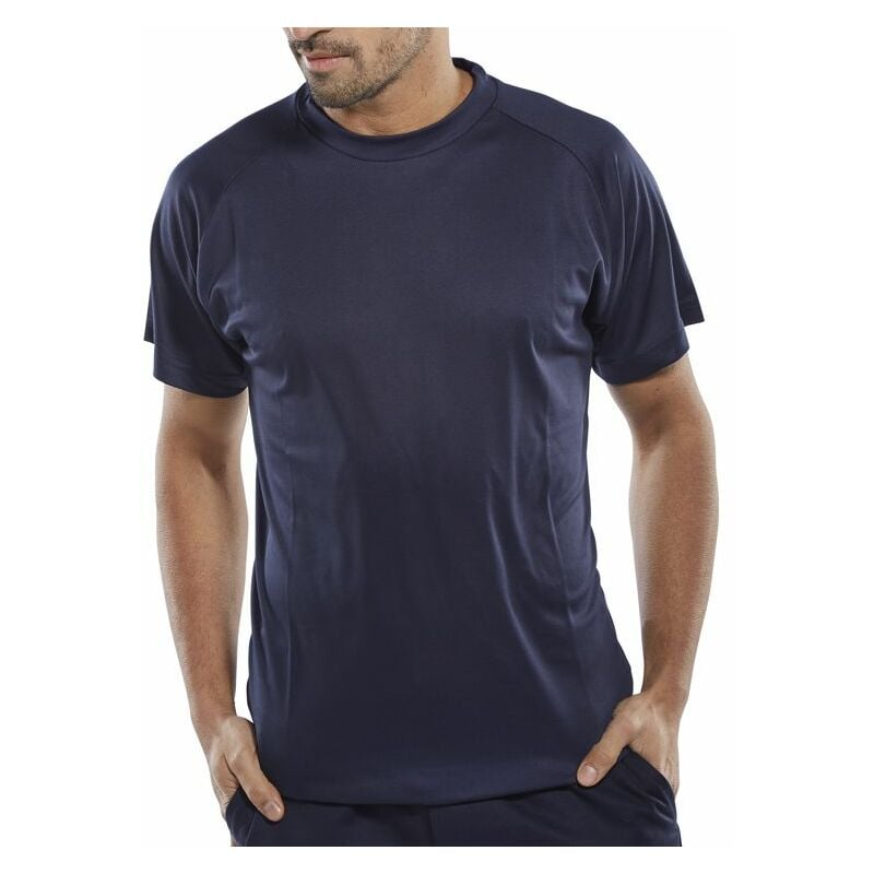 B-cool t-shirt navy 3XL - Navy Blue - Navy Blue - Click