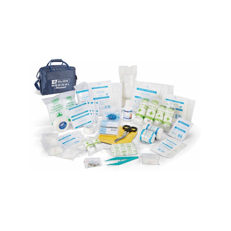 Medical team first aid kit in sports bag - - Click
