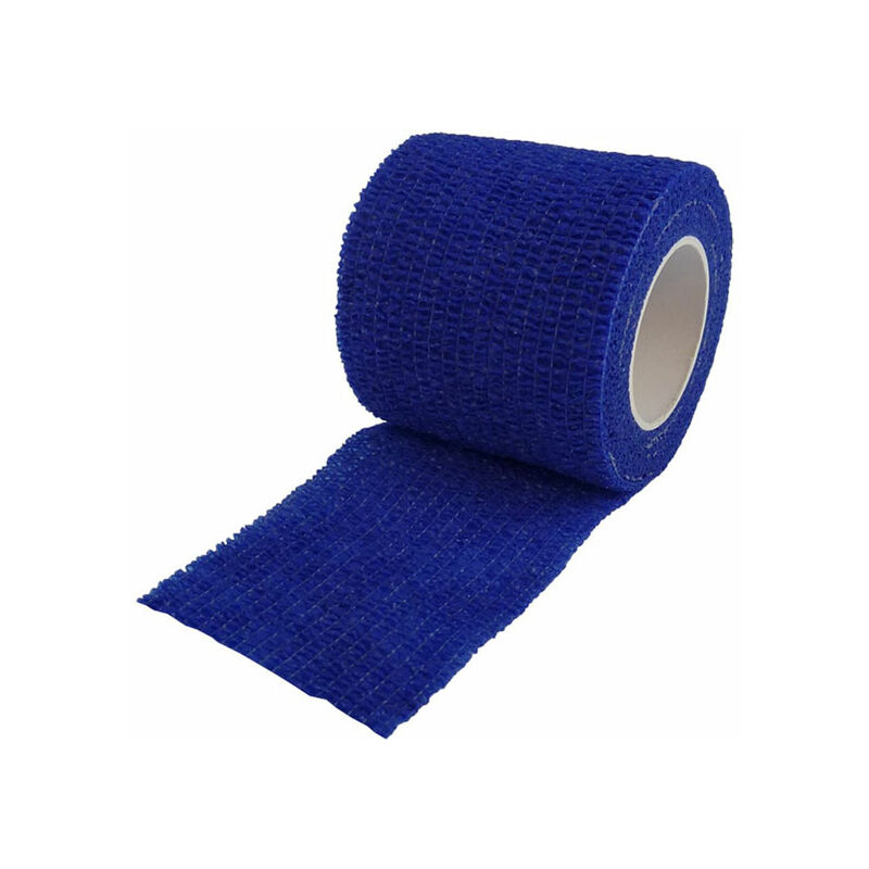 Hygio grip cohesive bandage 10cm x 4.5m blue - Blue - Blue - Click