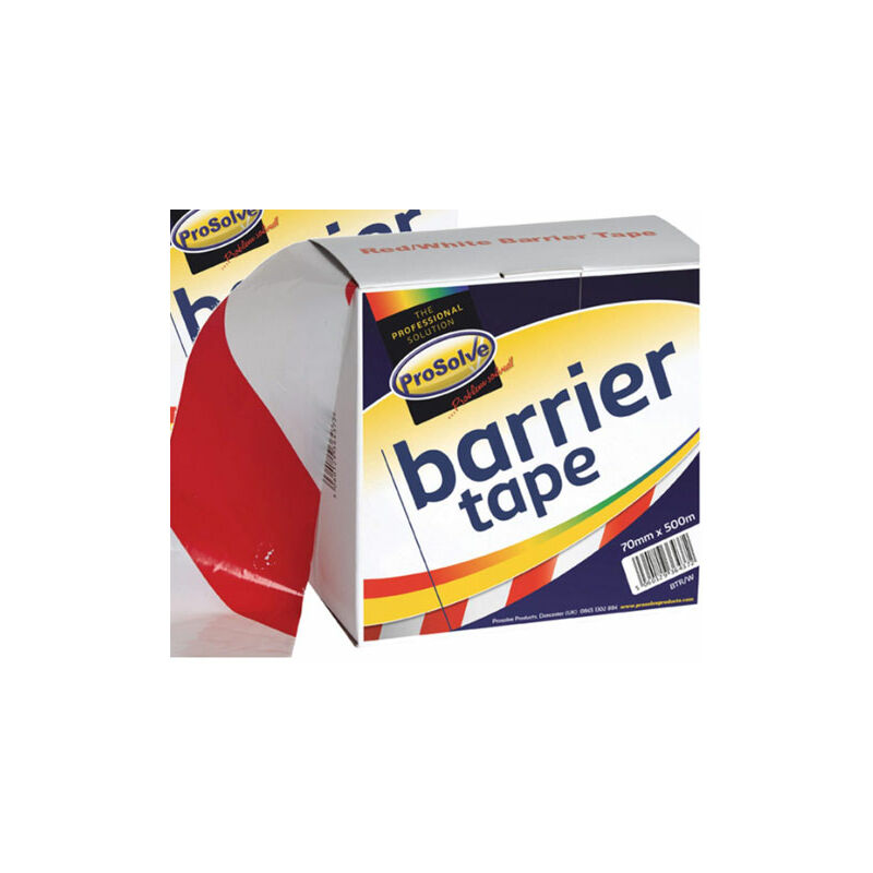 RED/WHITE BARRIER TAPE - - Click