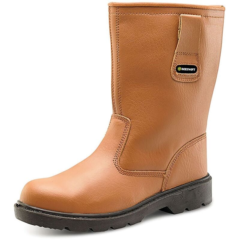 Beeswift Thinsulate Lined S3 Steel Toe Cap Rigger Boots Tan 5 - CTF2805