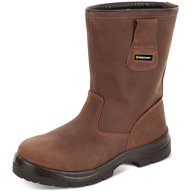 Beeswift Click S3 PUR Rigger Boots Brown 10.5 - CTF48BR10.5