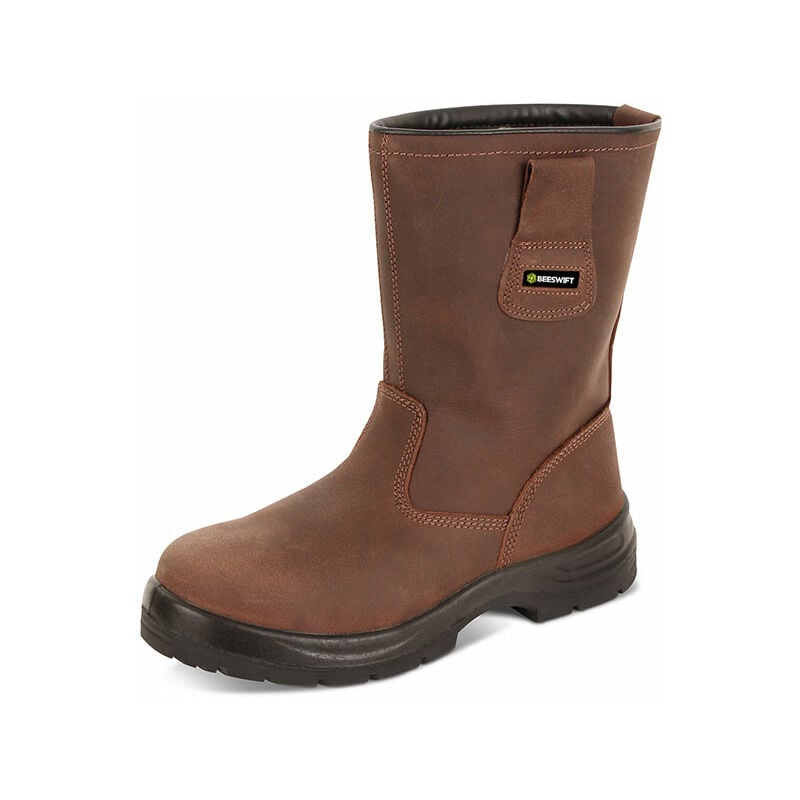 Beeswift S3 pur rigger boot brown 10.5