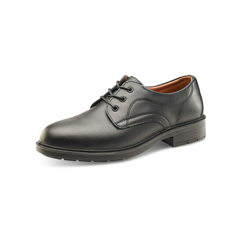 Click - managers shoe blk S1 sz 6.5/40 - Black - Black