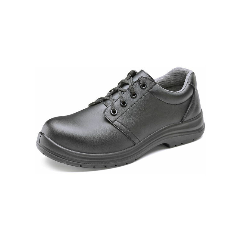 Click - micro fibre tie shoe bl 06.5 - Black - Black
