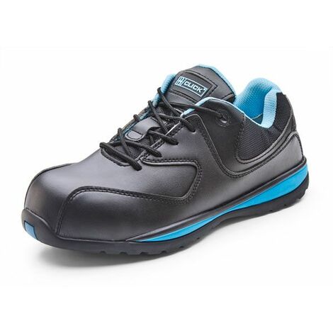 Click Safety Footwear MICROFIBRE LADIES TRAINER 06.5 (40)