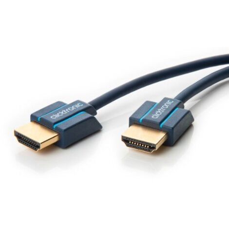 ClickTronic 70705 cable HDMI 3 m HDMI tipo A (Estándar) Azul