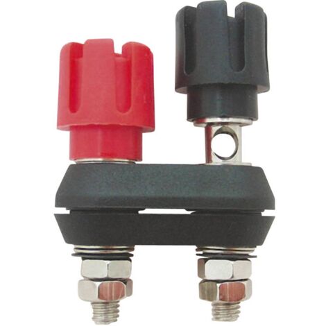 Cliff CL159701 Morsetto serrafilo Rosso, Nero 30 A 1 pz.