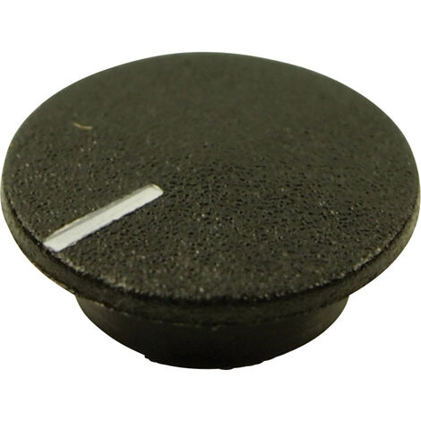 Cliff CL1764 Abdeckkappe mit Zeiger Schwarz Passend für (Serie-Knöpfe) Drehknöpfe K21 1 St.