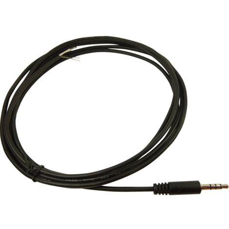 Cliff FC68122C Cavo Jack Spina jack da 3.5 mm - Estremità aperta Stereo Numero Poli (num):4 1 pz.