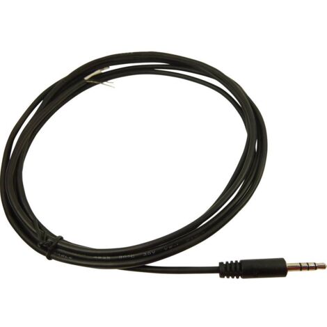 Cliff FC68122C Cavo Jack Spina jack da 3.5 mm - Estremità aperta Stereo Numero Poli (num):4 1 pz.