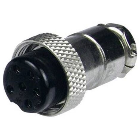 Cliff FC684214 Connettore Mini-DIN Presa dritta Numero Poli (num): 4 Argento 1 pz.