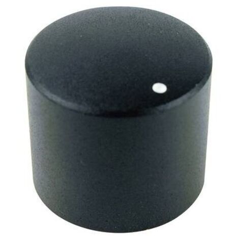 Cliff FC7232 Manopola rotativa Nero (Ø x A) 25 mm x 18 mm 1 pz.