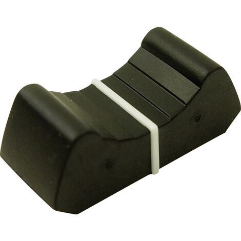 Cliff FC72621 FC72621 Schiebeknopf  Schwarz (L x B x H) 26 x 11.6 x 10 mm 1 St.
