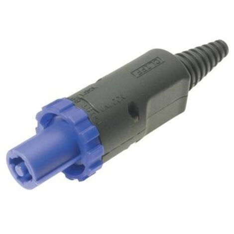 Cliff FCR2066 Connettore di alimentazione FC Spina dritta Tot poli: 3 + PE 20 A Blu 1 pz.