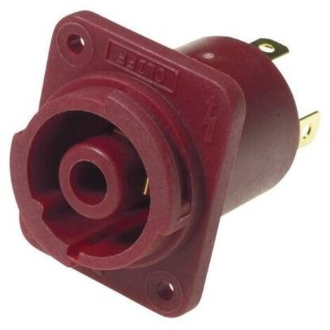 Cliff FCR2069 Connettore di alimentazione FC Presa verticale Tot poli: 3 + PE 20 A Rosso 1 pz.